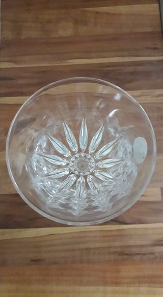 Pair of Arques crystal glasses