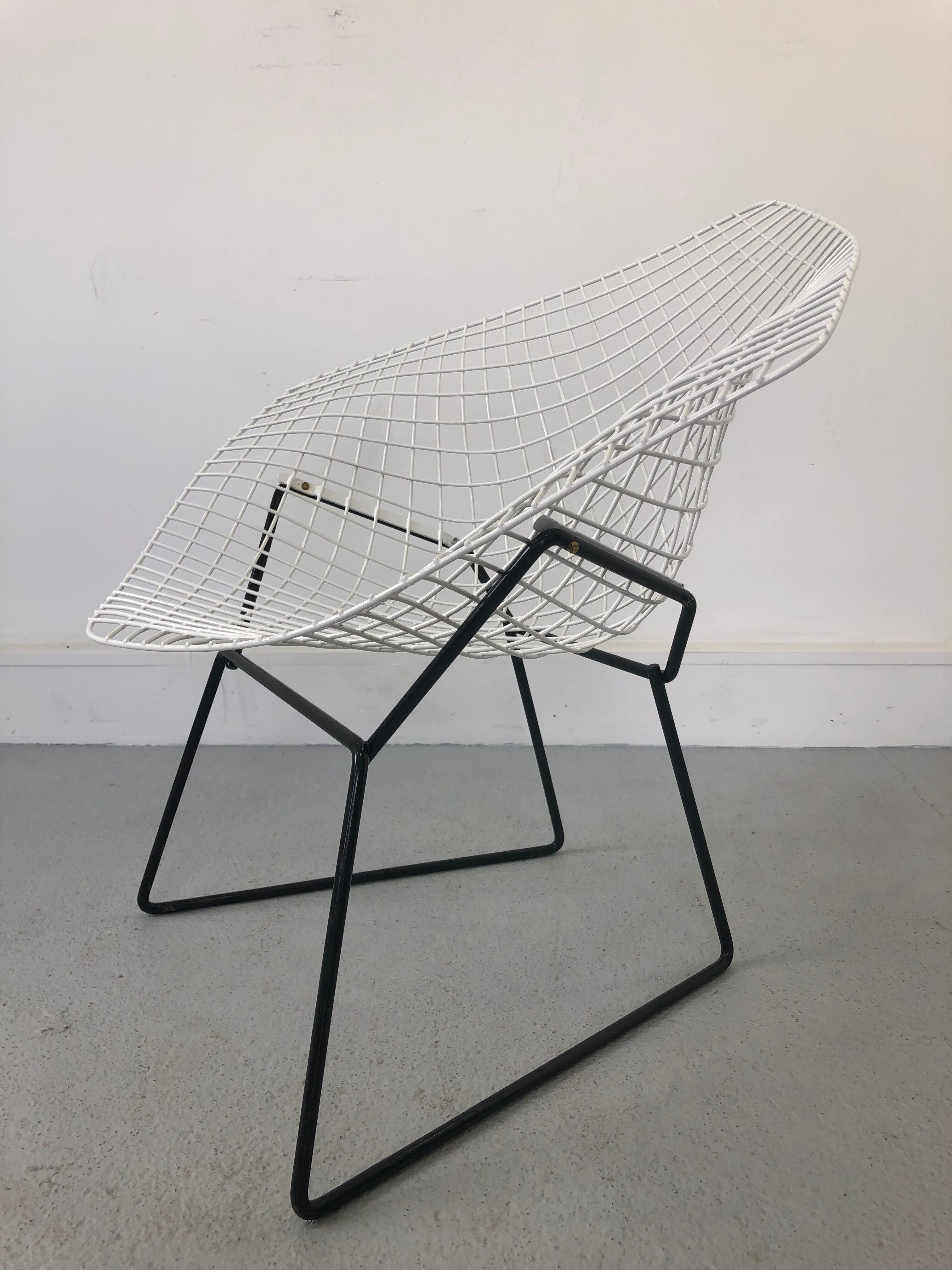 Vintage Diamond 421 Lounge Chair by Harry Bertoia for Knoll International