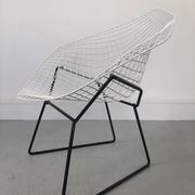 Vintage Diamond 421 Lounge Chair by Harry Bertoia for Knoll International