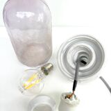 wall lamp sdb 1930 porcelain glass depth 28 cm