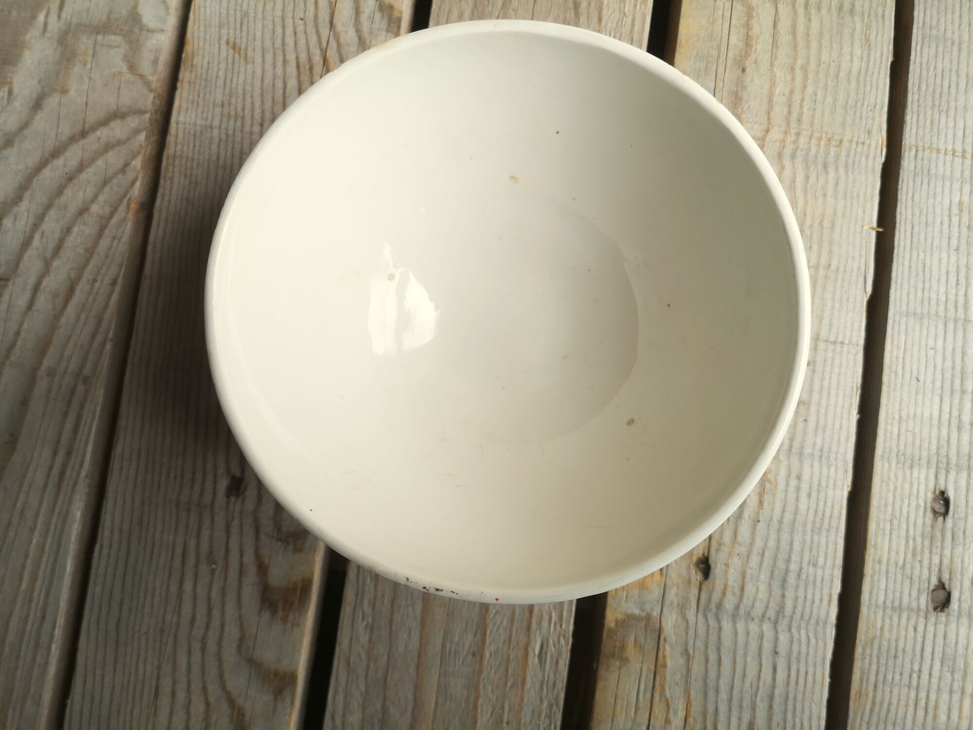 Old Bowl Digoin Sarreguemines Blue
