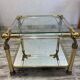 Table basse vintage Hollywood Regency 