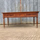Antique Louis Philippe table in solid cherry and oak with 3 drawers