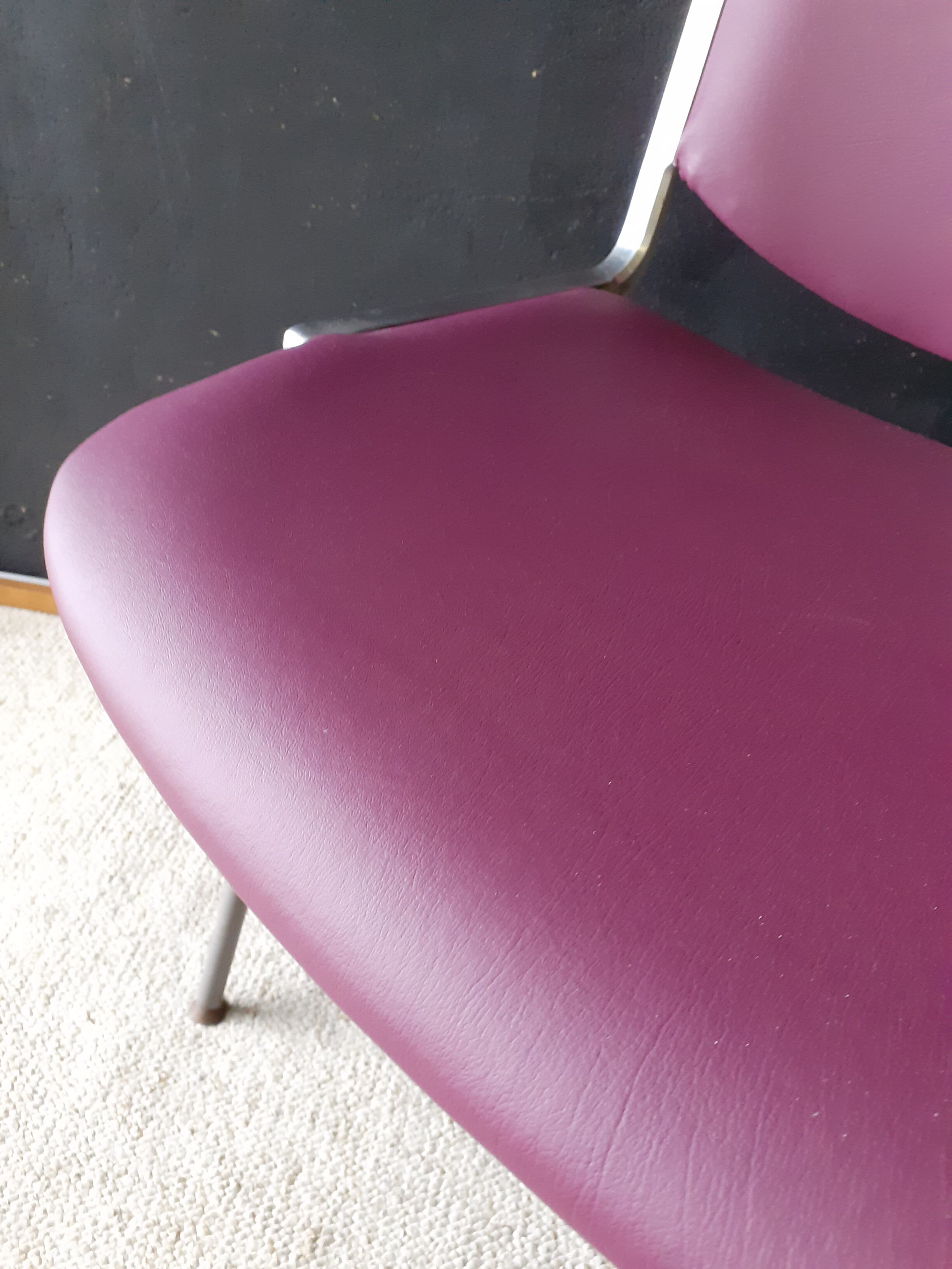 Italian chair DSC106, Piretti design, Castelli edition