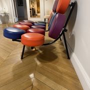 Banquette cuir Marshmallow de George Nelson, Vitra