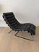 Chaise longue mid century Flamant de style Bauhaus
