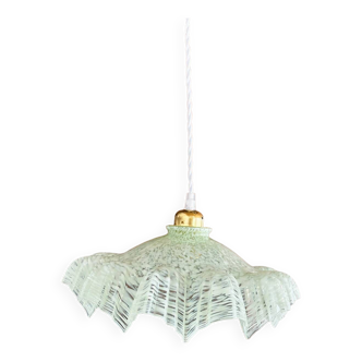 Suspension opaline vintage