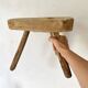 Brutalist tripod farm stool