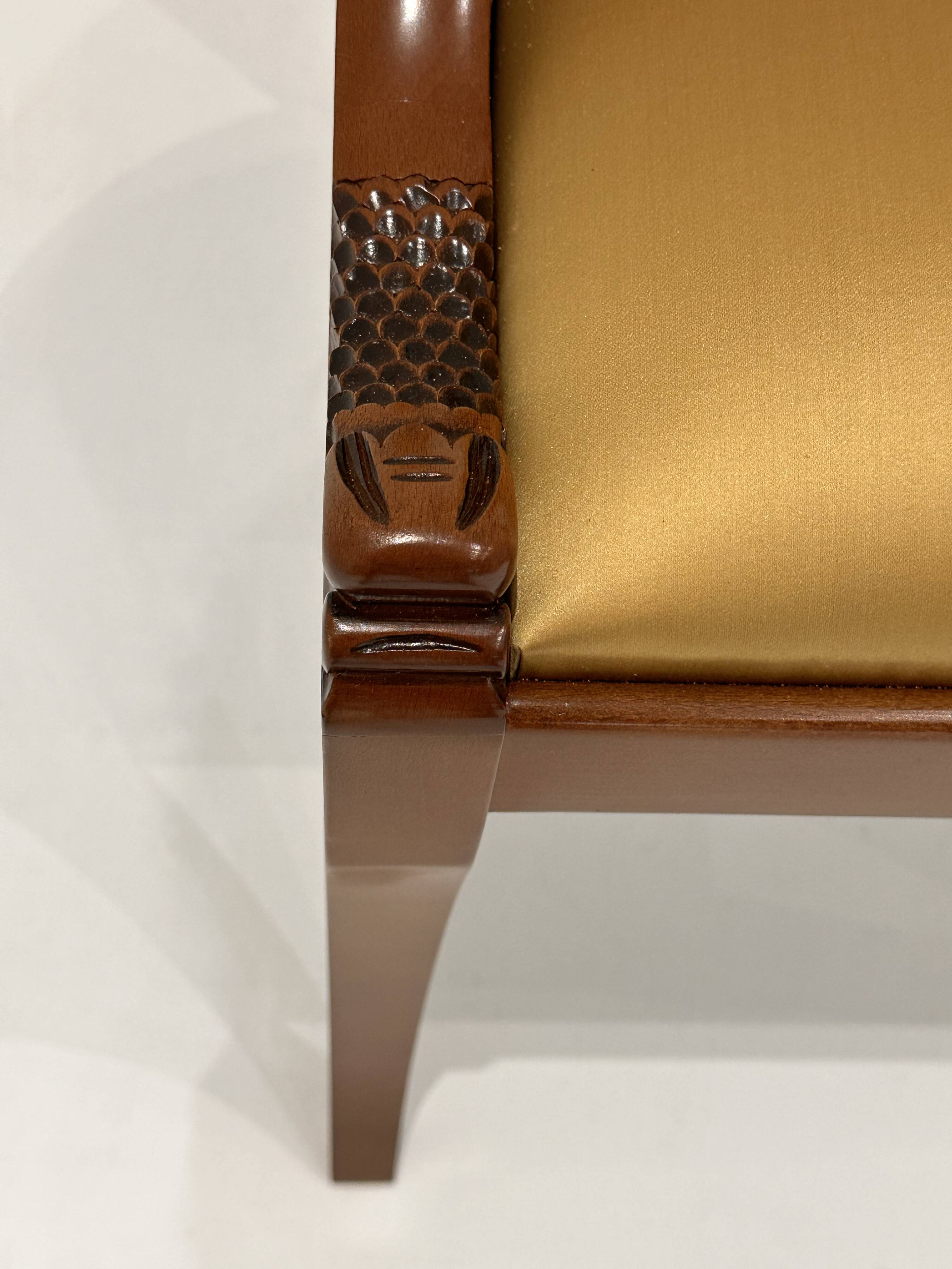 Pair of Empire style chairs