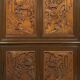 Cabinet pivotant en bois de camphre – vers 1950