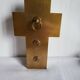 Benedictine Cross in Onyx and cloisonné enamel