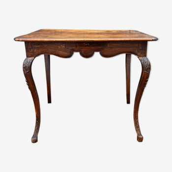 Louis XV walnut writing table