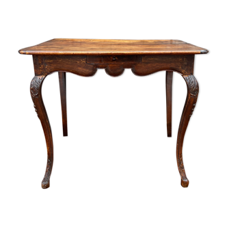 Louis XV walnut writing table