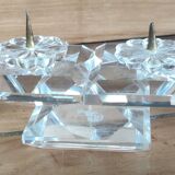 Ancien bougeoir cristal Swarovski