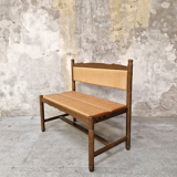 Beech straw bench 1970