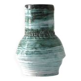Vase en céramique danoise des années 50 par Ernst Nielsen / pièce unique / Faxe / années 1960 / 1970