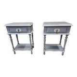 pair of bedside tables