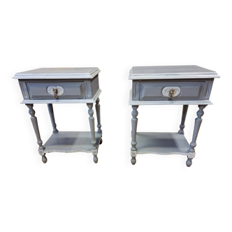 pair of bedside tables