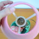 Barbtine lamp with little pink bird