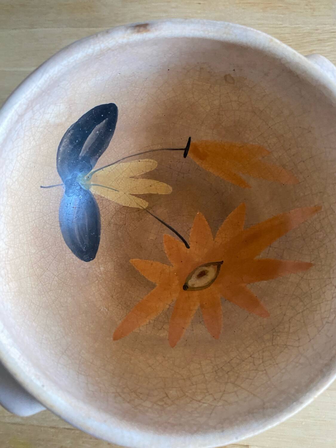 4 vintage Marais pottery bowls