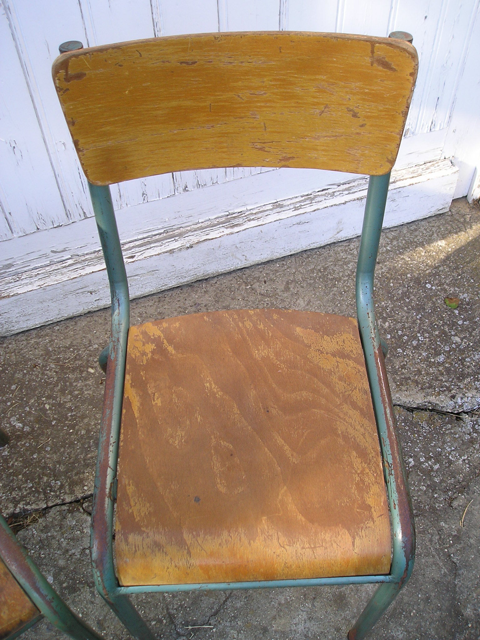 2 Mullca school chairs