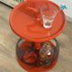 Table appoint / bar vintage orange