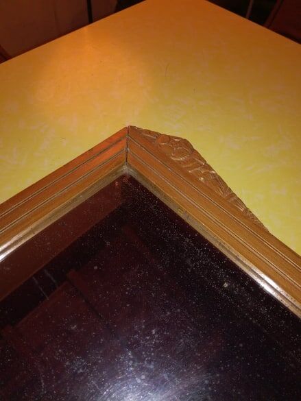 Art deco mirror - 50x35cm