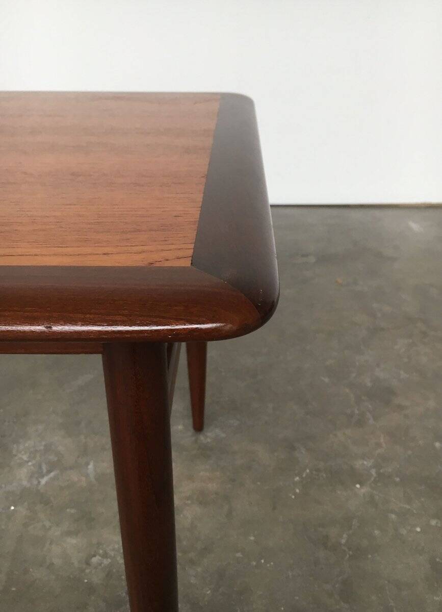 Vintage Swedish teak coffee table from the mid-century by HMB Möbler.