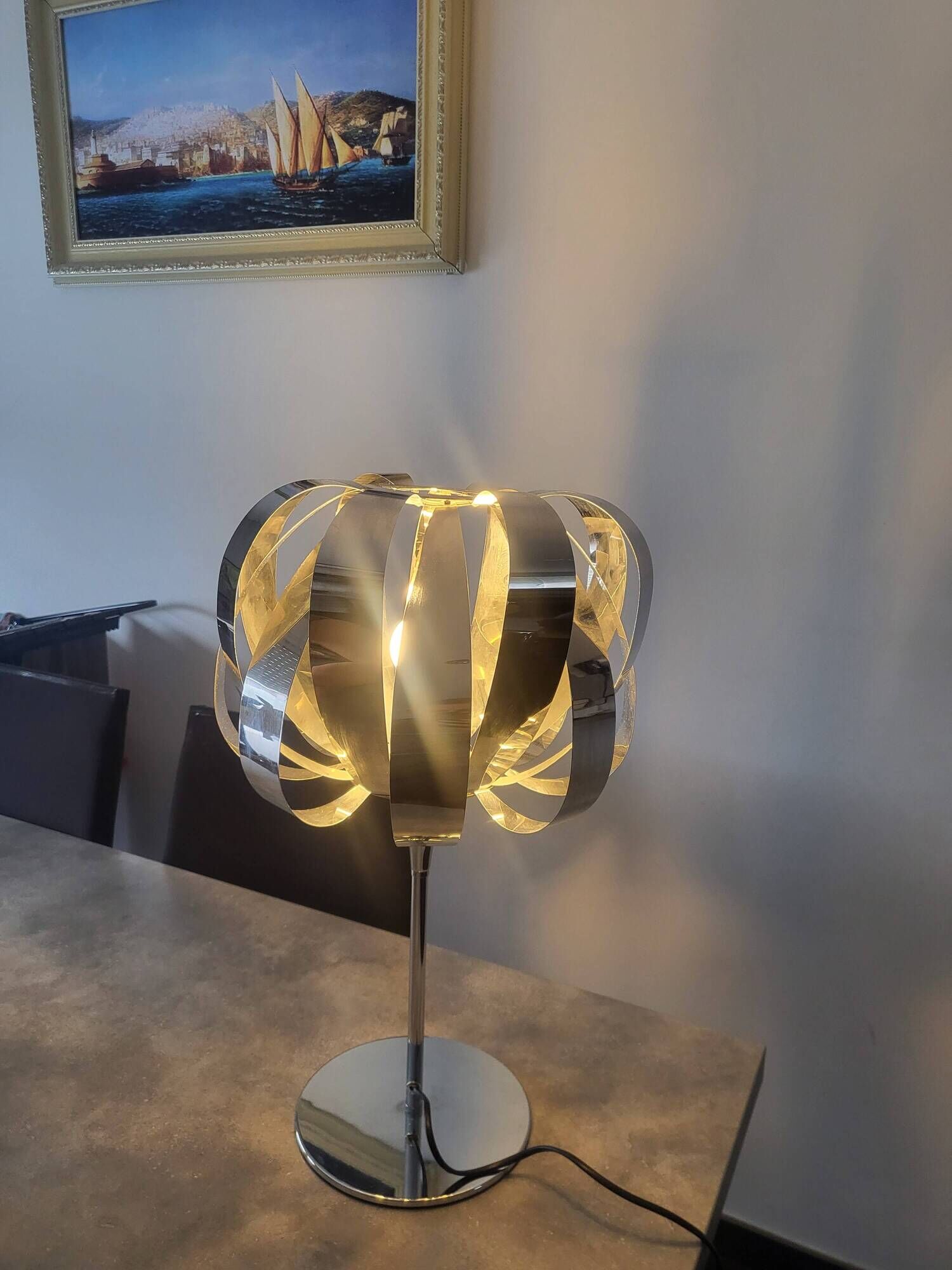 Lamp eres chrome seylumiere