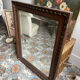 Miroir biseauté sculpté