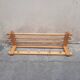 Wooden coat rack