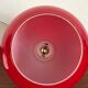 Vintage glass pendant light from the 70s