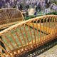 Rattan bed 110x180 cm