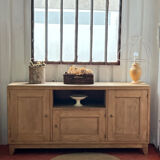 Raw wood enfilade
