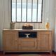 Raw wood sideboard