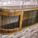 Renovated art deco showcase to hang on wall
