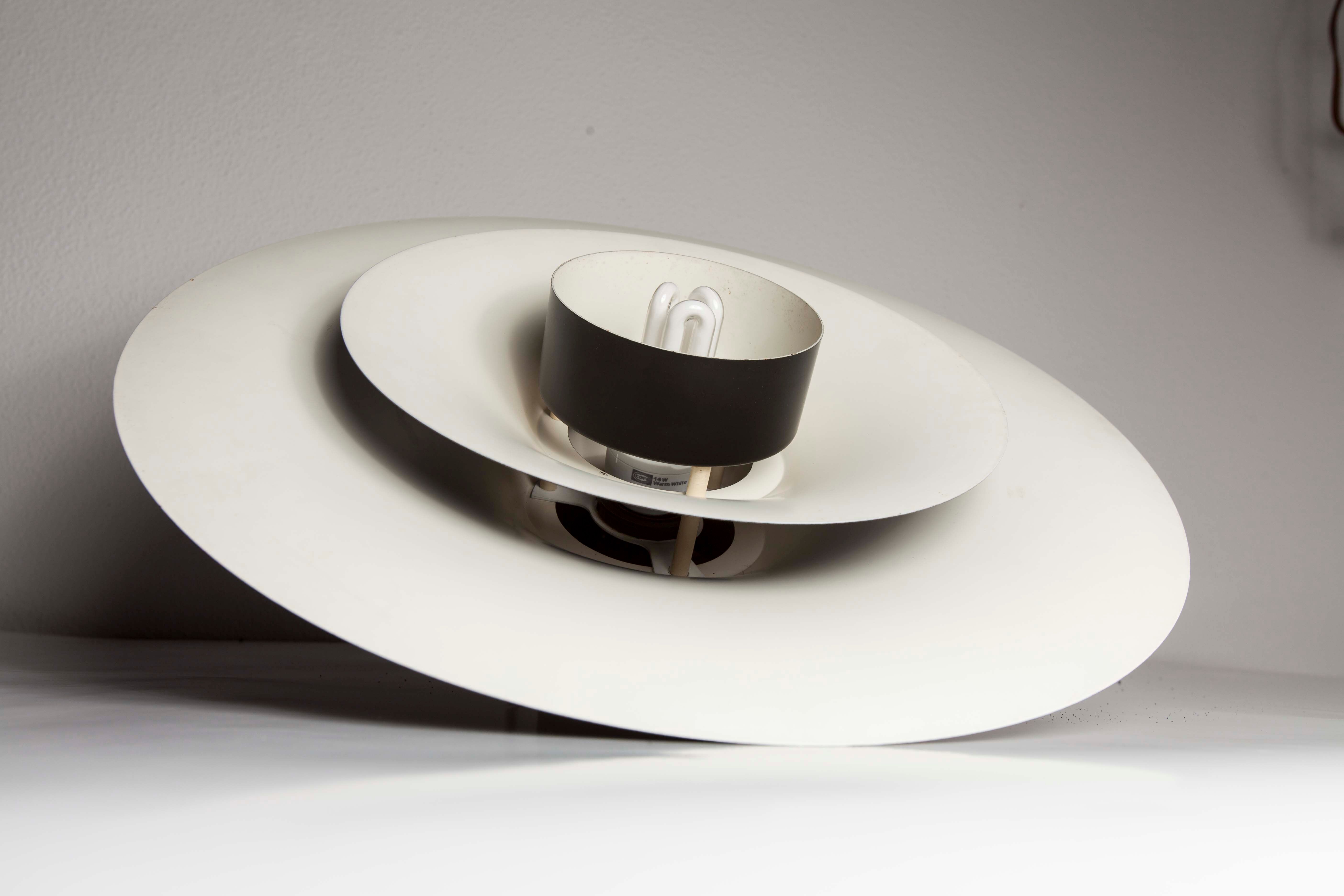 Suspension Danish 1960 black and white