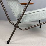 Fauteuil Koene Oberman avec accoudoirs en teck pour Gelderland, 1954