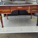 Henry II style two-body desk