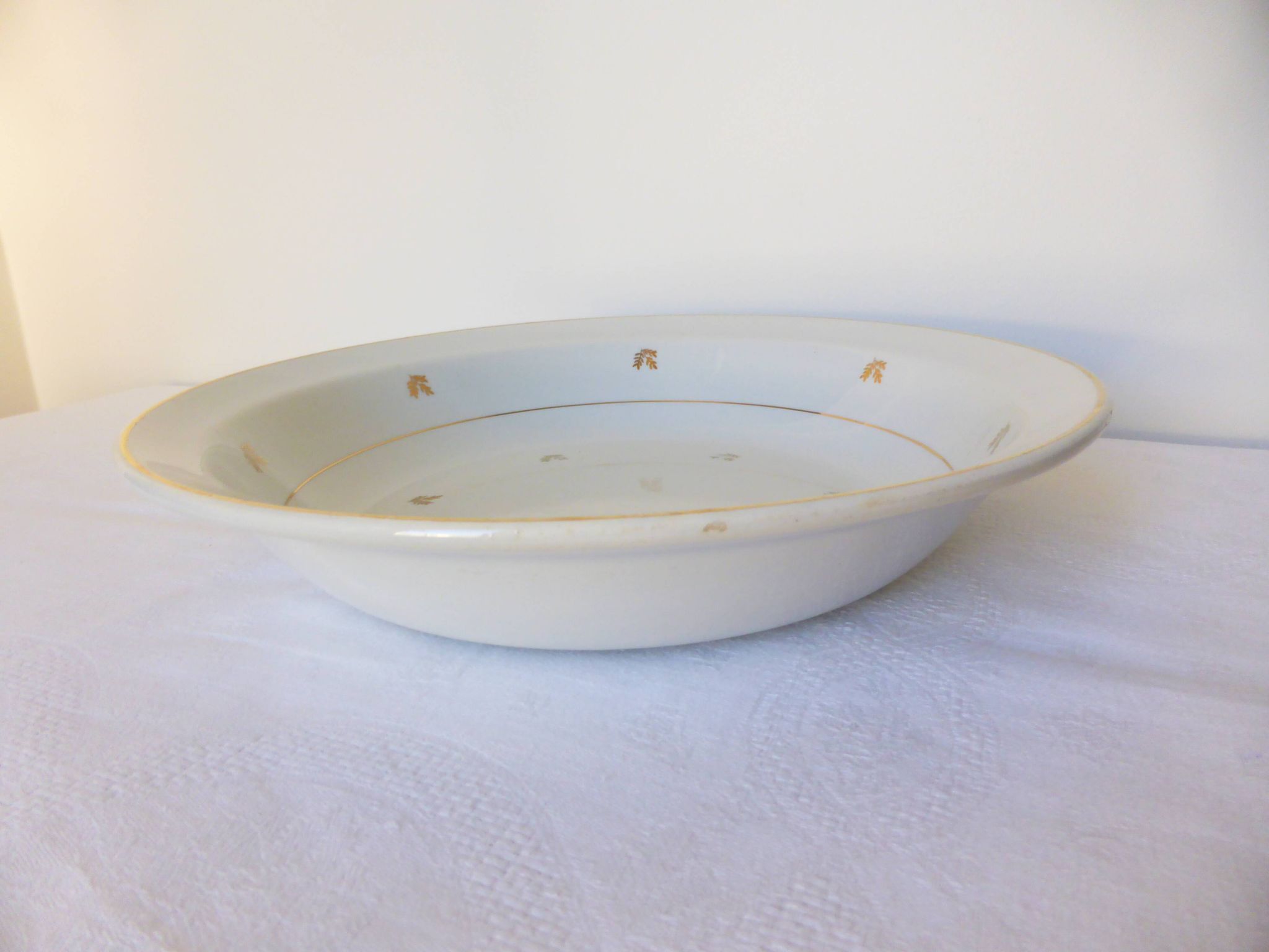 1 vintage round hollow dish from the Badonviller factory 2106105