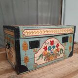 Norman painted chest