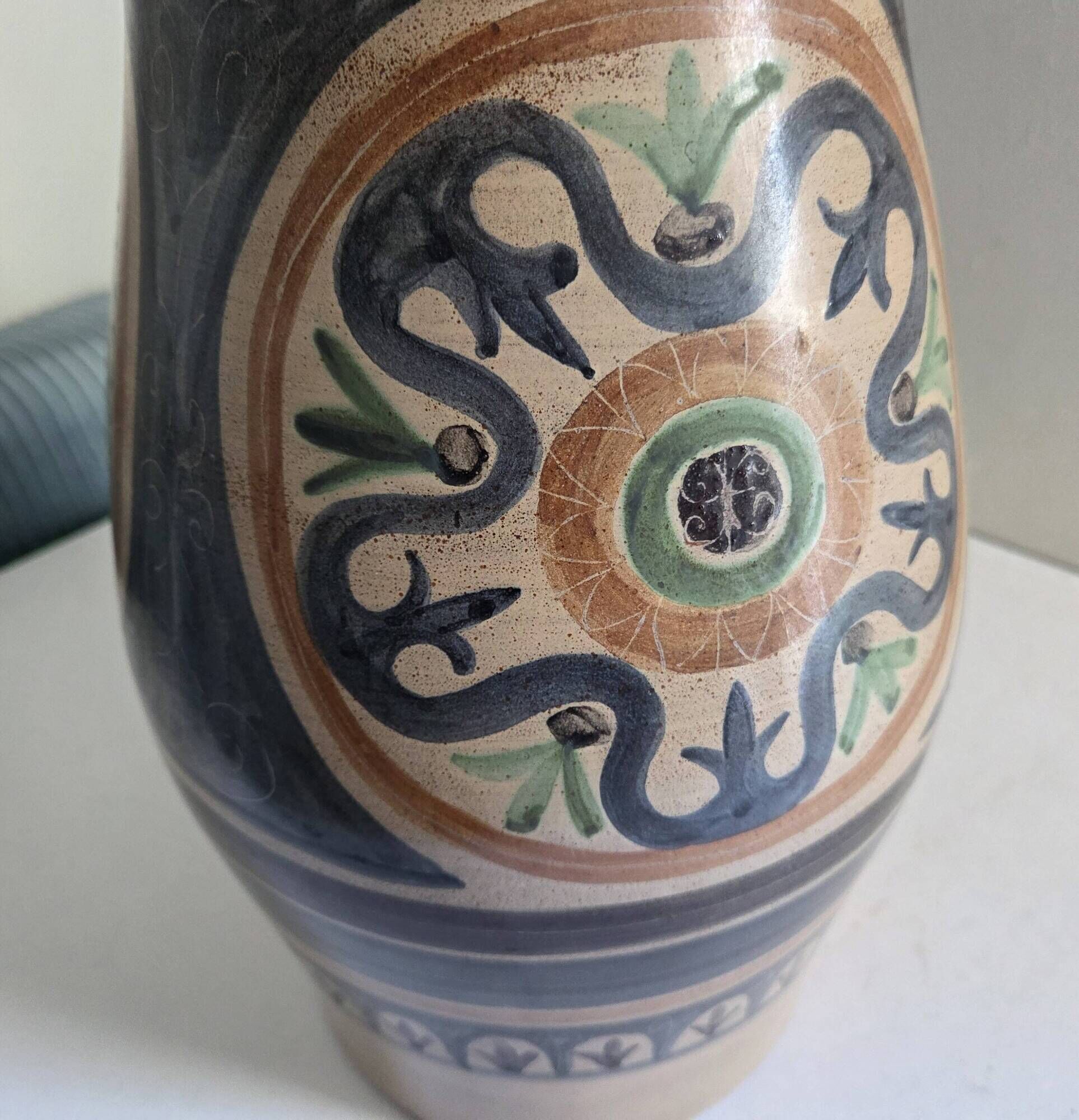 Large floor vase XXL Jean de Lespinasse Vallauris 209 (67cm)
