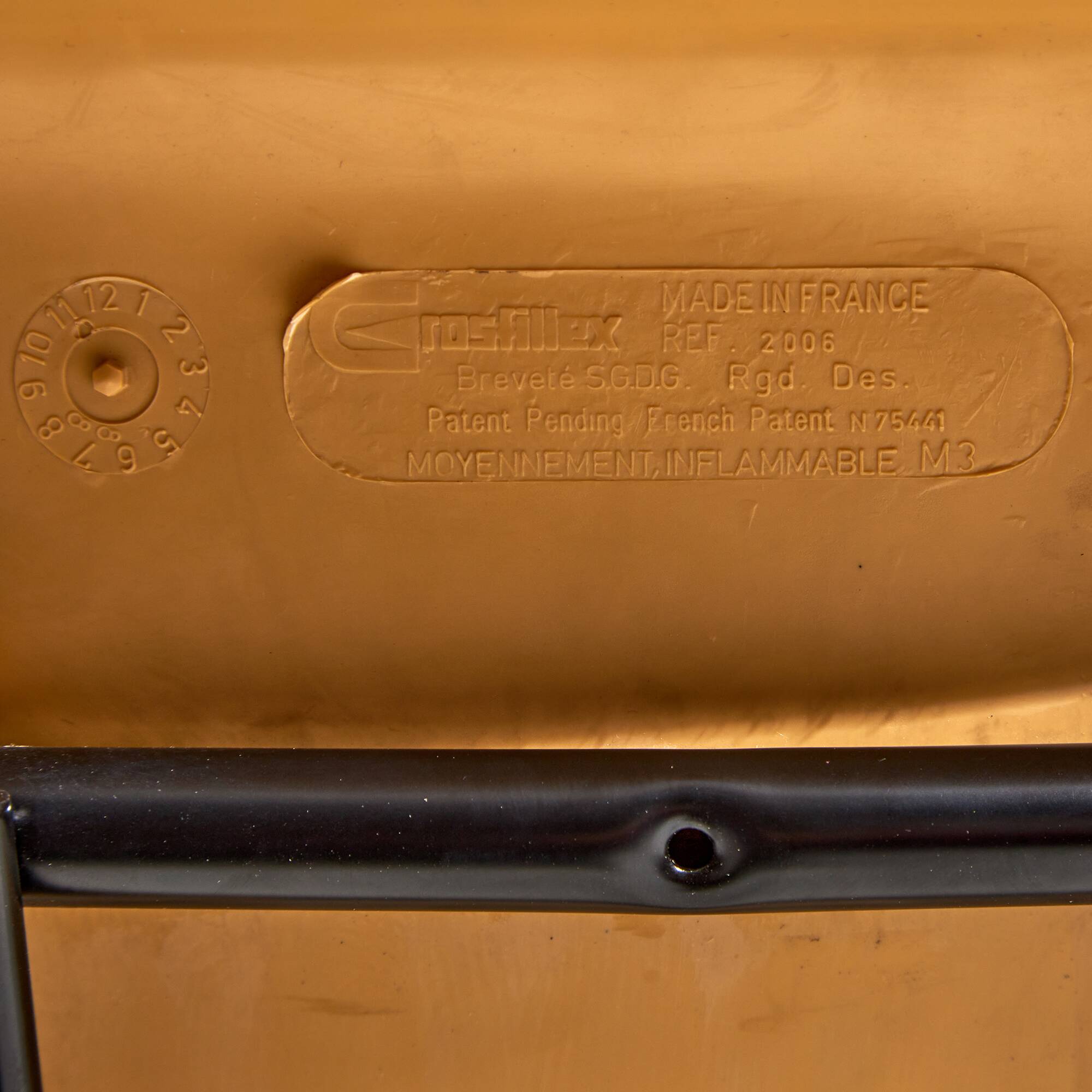 Stackable Plastic Chair by Grosfillex, 1970s (MK10592)