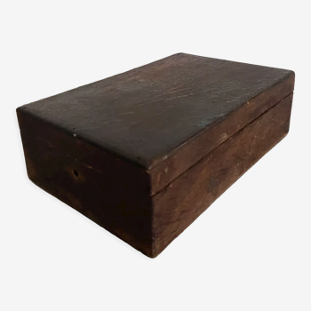 Wooden box lid