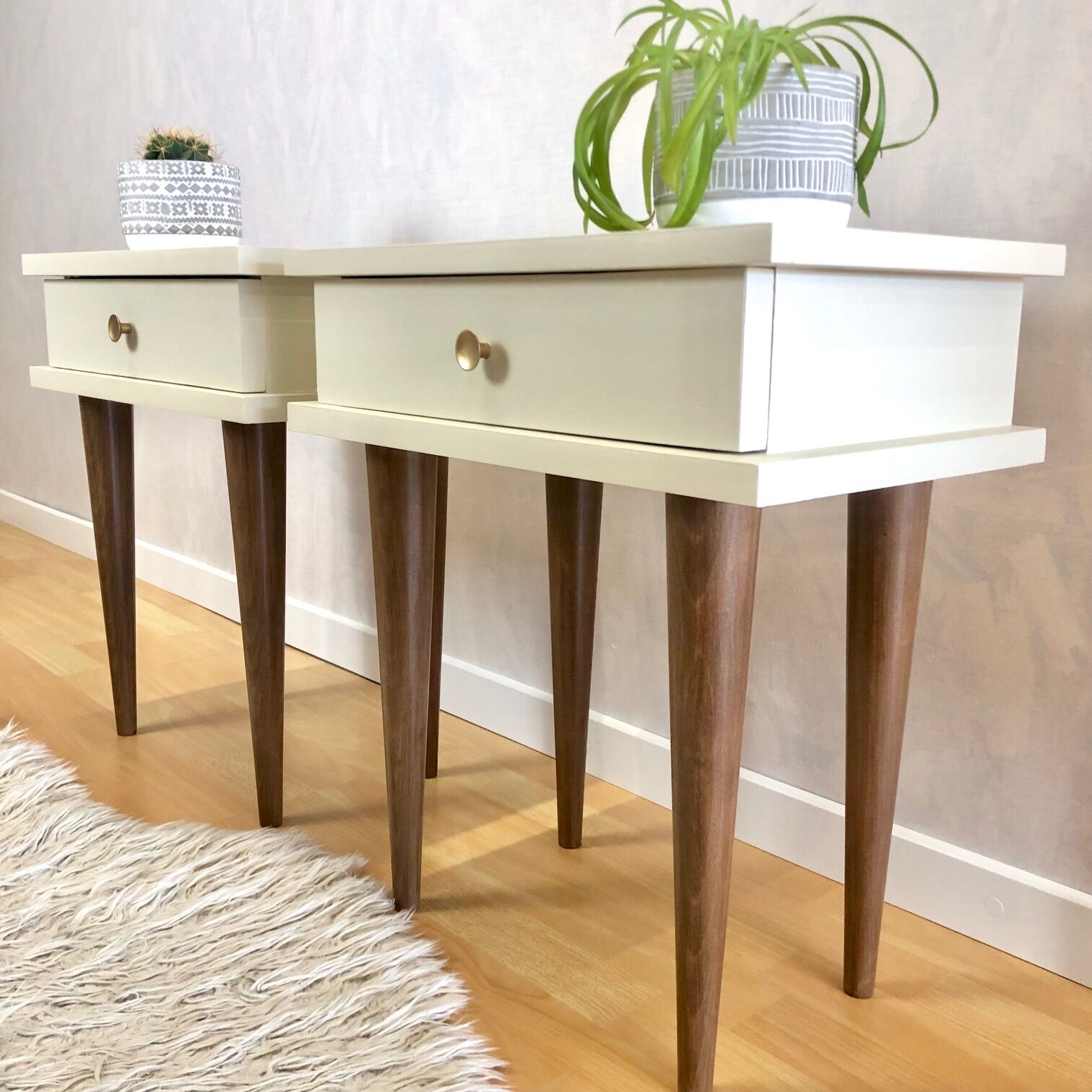 Pair of bedside tables