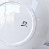 6 Vintage Gien Flat Plates Sarabande Model