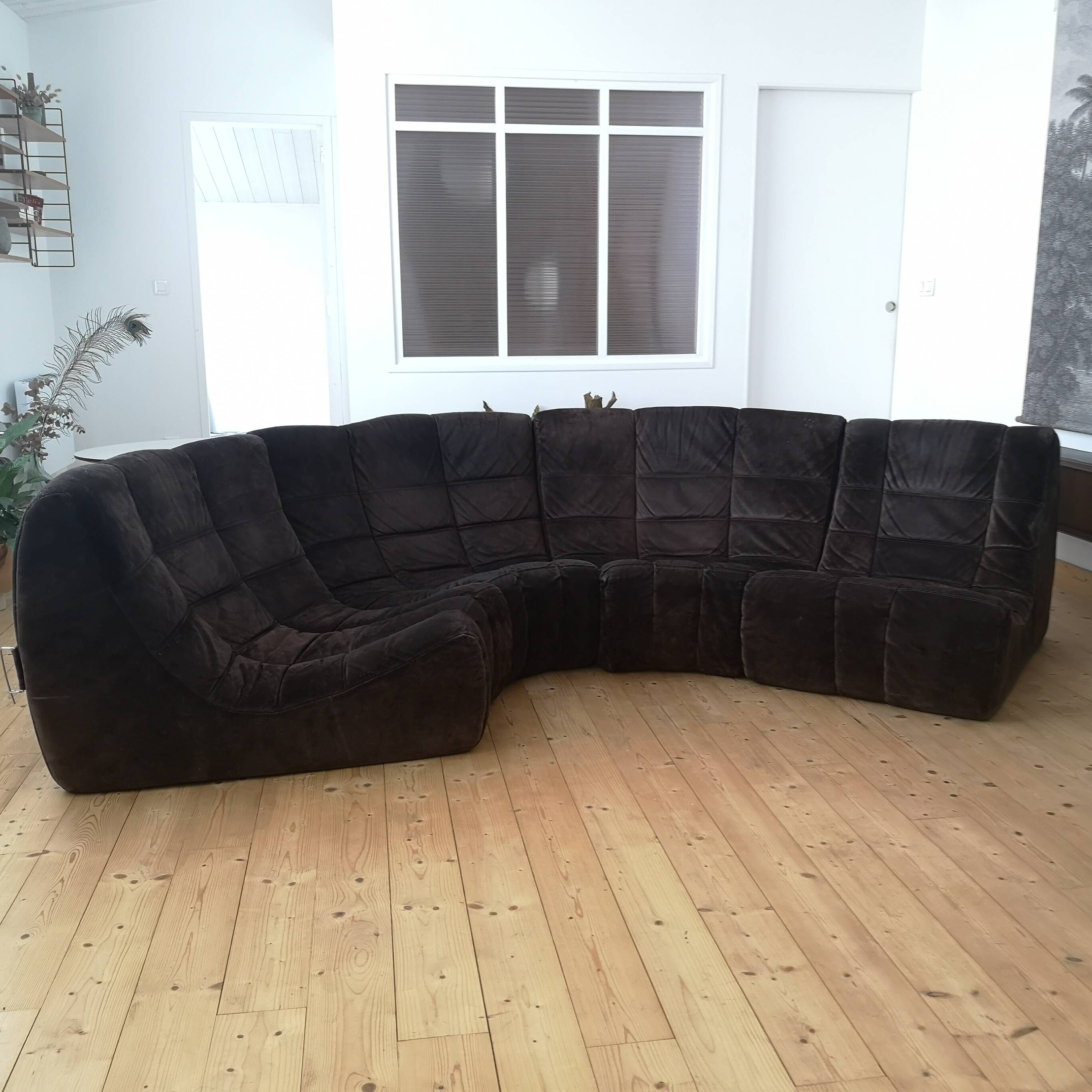 Canapé Circle "Gilda" by Michel Ducaroy for Ligne Roset from the 1970s.
