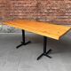 Dining table or desk Les Arcs Charlotte Perriand solid pine France 1960
