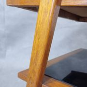 Table TV en chêne Jiràk par Drevotex, Vintage Tchèque 1960