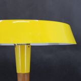 Lampe de table jaune par Kamenicky Senov, Tchécoslovaquie années 1970